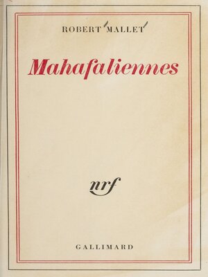 cover image of Mahafaliennes